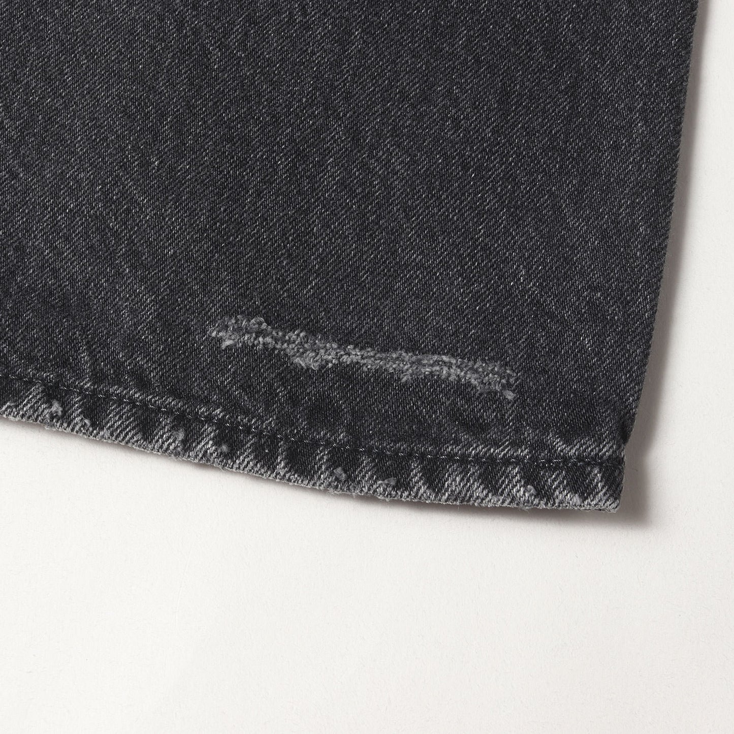 23AW ベインズ スリムフィット ブラック デニム パンツ (3820600023) / MADE IN JAPAN