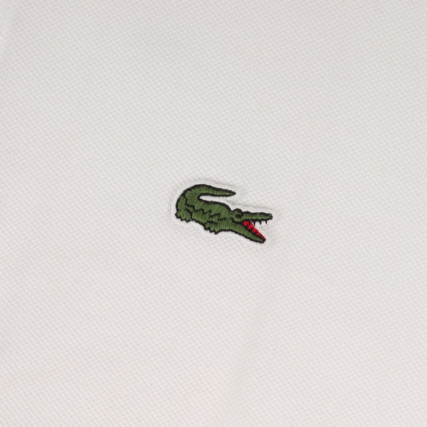 ワンポイント ワニ ワッペン 刺繍 鹿の子 ポロシャツ (L1212AL) / CLASSIC FIT MADE IN JAPAN