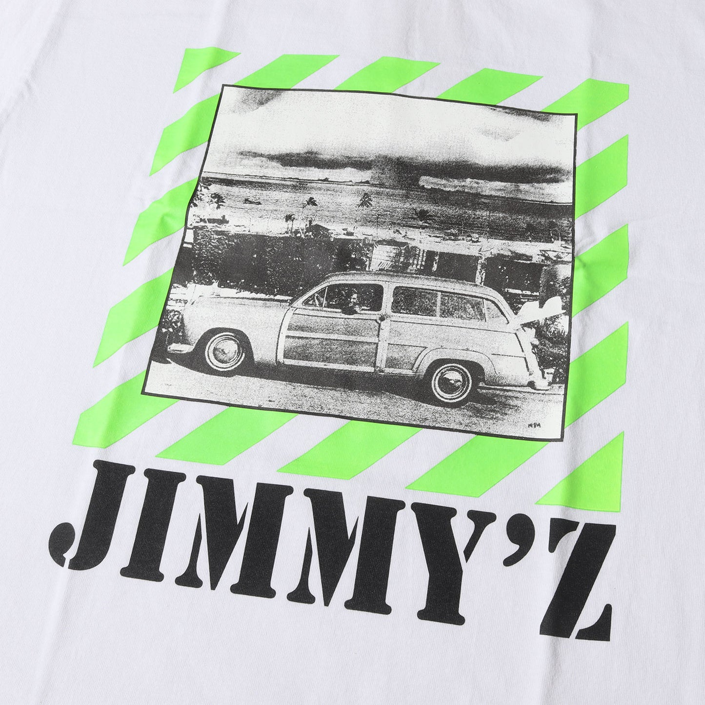 × JIMMYZ フォトグラフィック ロゴ Tシャツ (JIMMY’Z × SD Bomb Logo T)