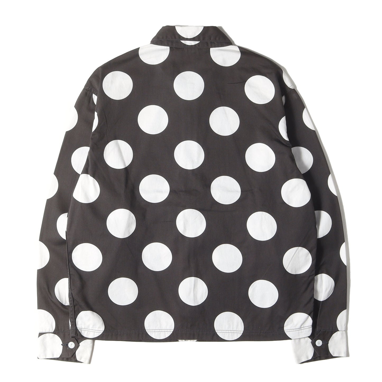ドット ジップアップ ブルゾン ジャケット
