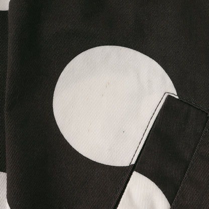 ドット ジップアップ ブルゾン ジャケット