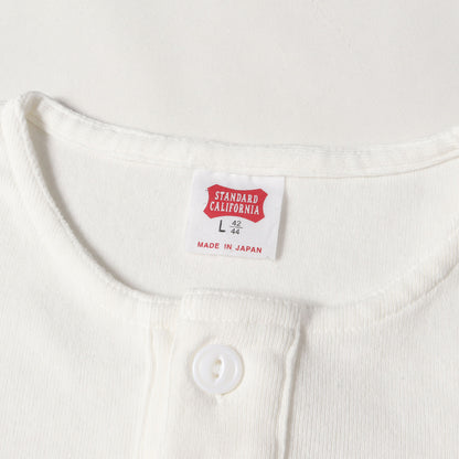 25SS ヘンリーネック カットソー (SD Heavyweight RIB Henley Long Sleeve T)