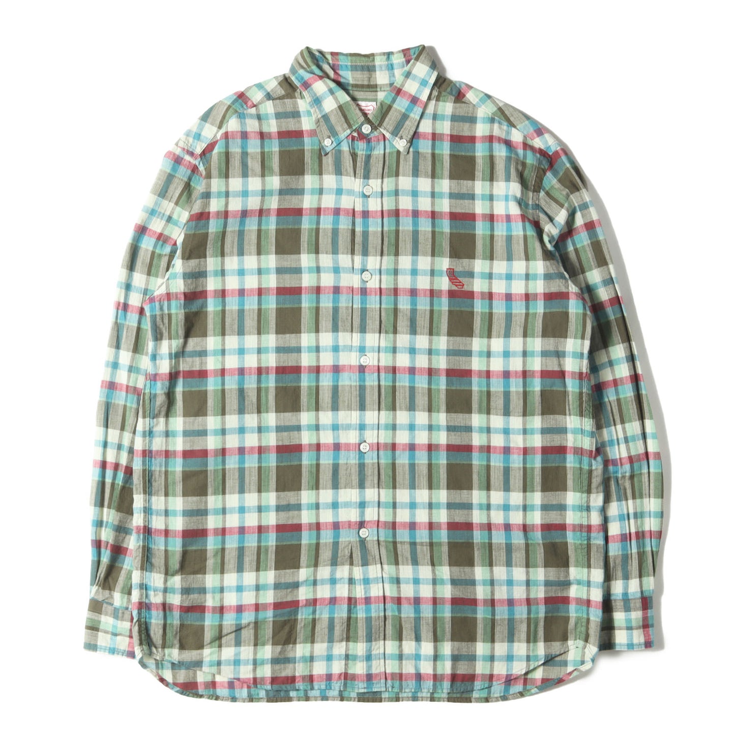 マドラスチェック ボタンダウン シャツ (SD Madras Check Button Down Shirt)
