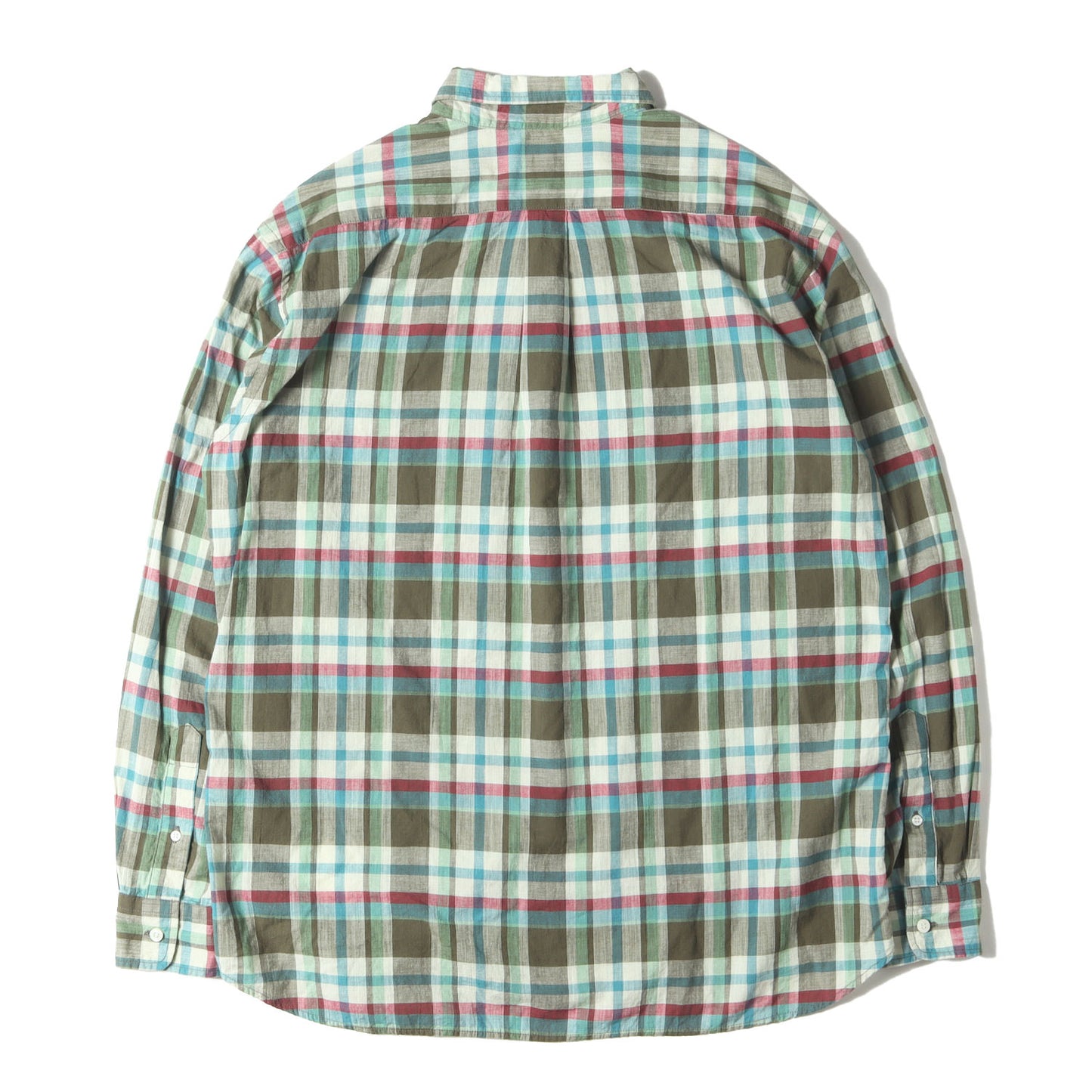 マドラスチェック ボタンダウン シャツ (SD Madras Check Button Down Shirt)