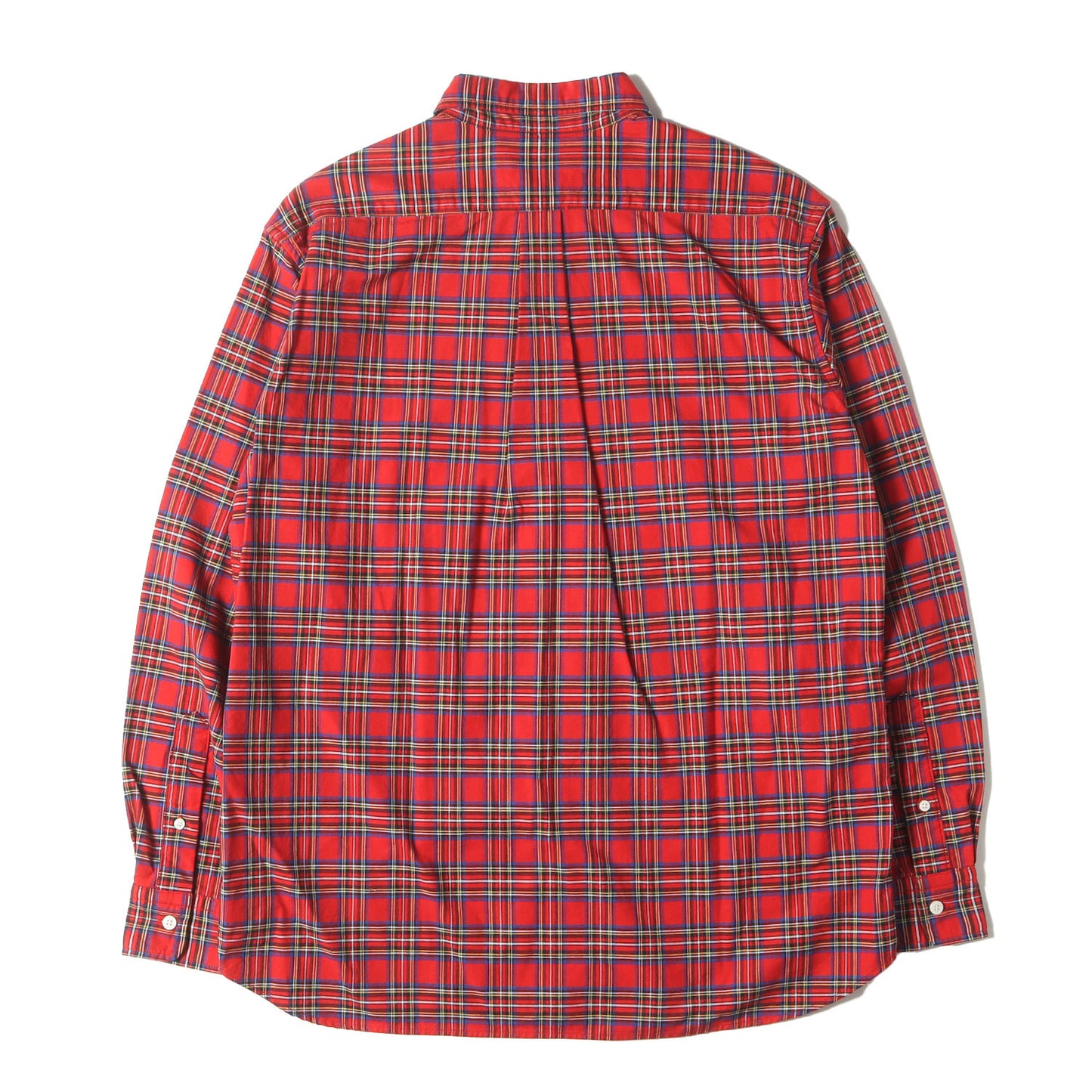 ロイヤルスチュワート タータンチェック ボタンダウン ドレス シャツ (SD Tartan Check B.D Shirt)