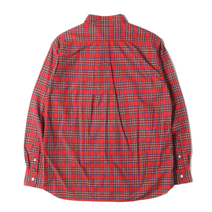 ロイヤルスチュワート タータンチェック ボタンダウン ドレス シャツ (SD Tartan Check B.D Shirt)