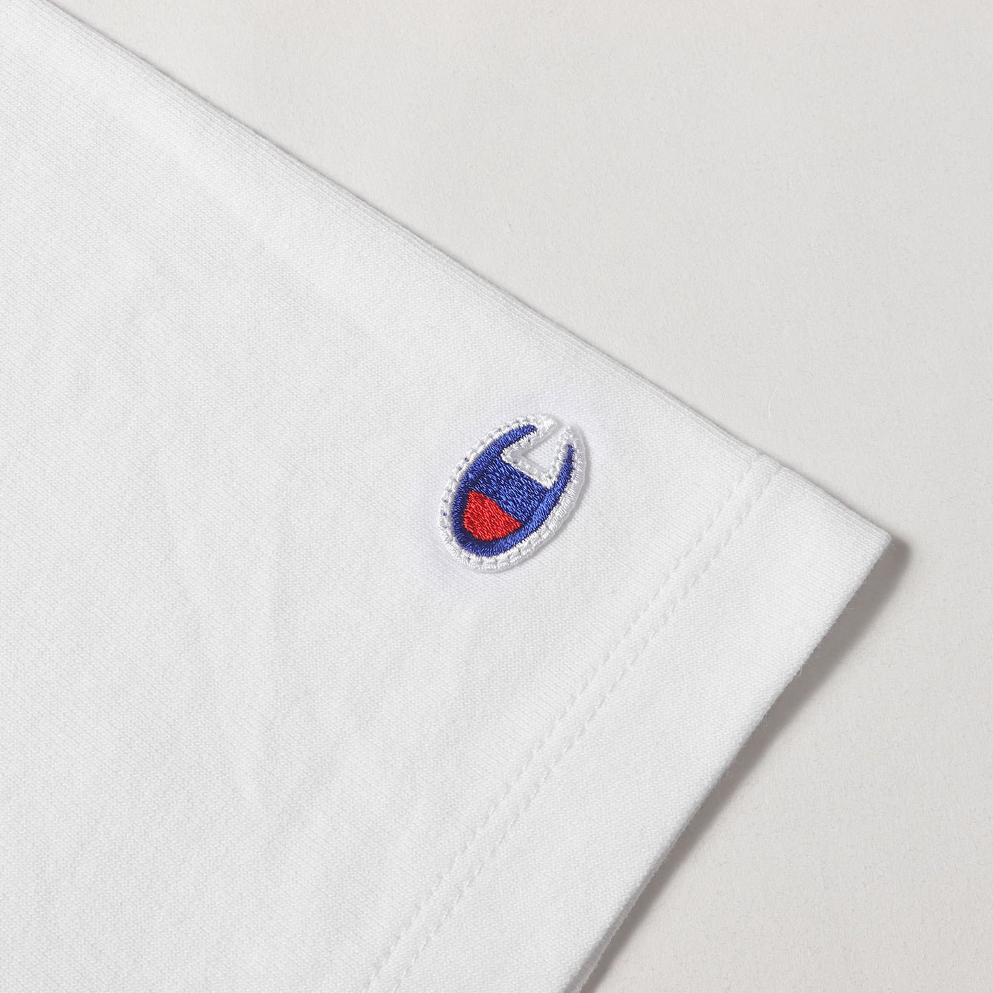 25SS × Champion ロゴ ヘビーウェイト バインダーネック Tシャツ (Champion for SD Exclusive Heavyweight Logo T)