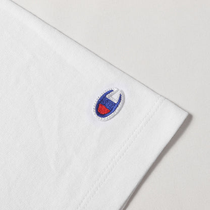 25SS × Champion ロゴ ヘビーウェイト バインダーネック Tシャツ (Champion for SD Exclusive Heavyweight Logo T)
