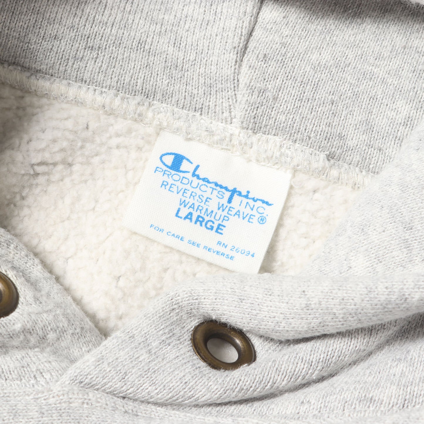 × Champion 4段ロゴ リバースウィーブ スウェット パーカー / 裏起毛