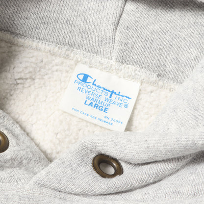 × Champion 4段ロゴ リバースウィーブ スウェット パーカー / 裏起毛