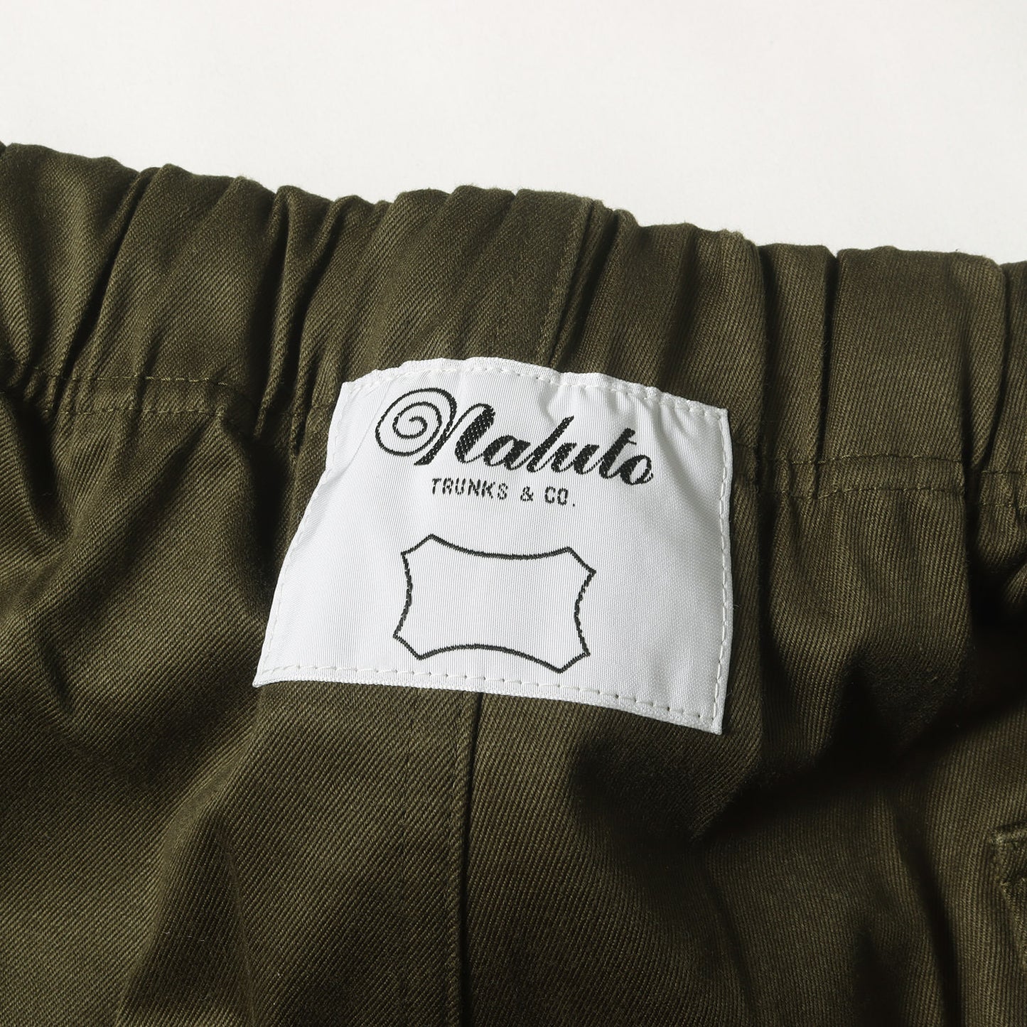 22AW × NALUTO TRUNKS 予約販売品 ロゴ 刺繍 イージー パンツ (NALUTO TRUNKS × SD Long John Stretch)