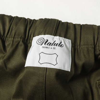 22AW × NALUTO TRUNKS 予約販売品 ロゴ 刺繍 イージー パンツ (NALUTO TRUNKS × SD Long John Stretch)