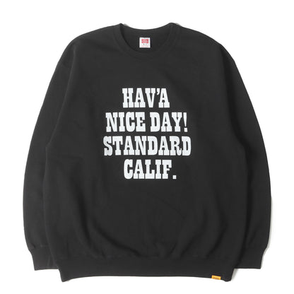 23SS ロゴ クルーネック スウェット (SD US Cotton H.N.D. Logo Crew Sweat) / 裏毛