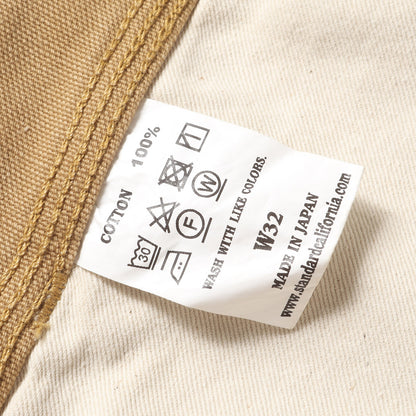 24AW ヴィンテージウォッシュ加工 ダック ペインター パンツ (SD DUCK PAINTER PANTS) / ジッパーフライ