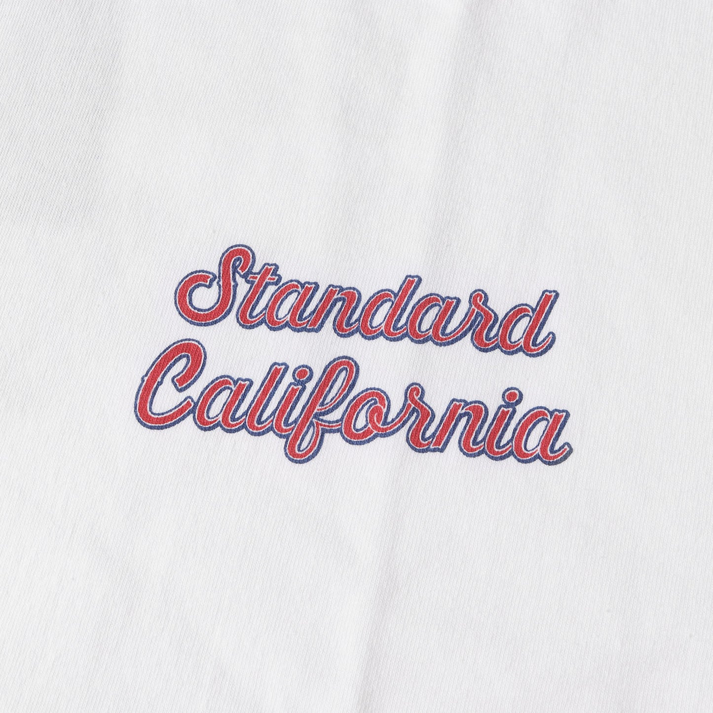 25SS グラフィック ロゴ リンガーネック ロングスリーブ Tシャツ (SD US Cotton Script Logo Ringer Long Sleeve T)
