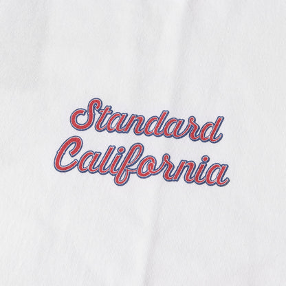 25SS グラフィック ロゴ リンガーネック ロングスリーブ Tシャツ (SD US Cotton Script Logo Ringer Long Sleeve T)