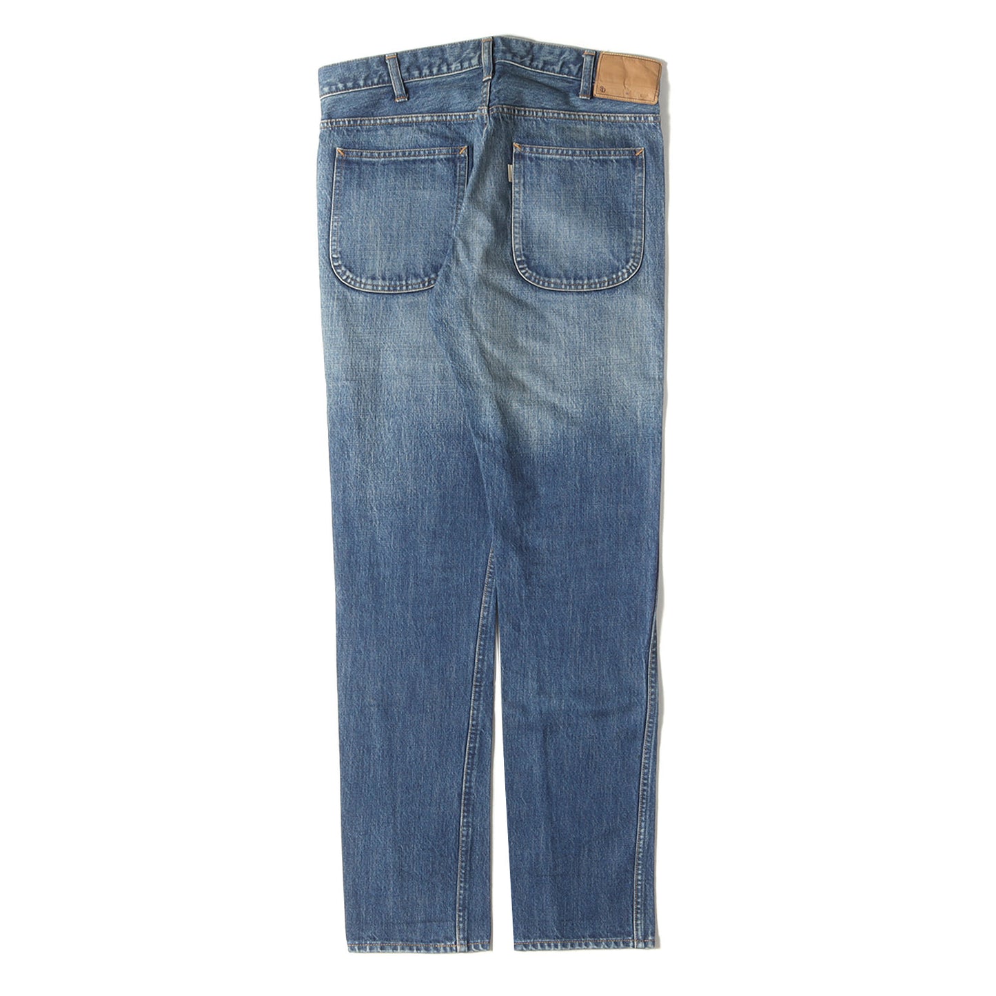 ヴィンテージ ウォッシュ加工 ストレート デニム パンツ (SD 5POCKET DENIM PANTS S906 Vintage Wash) / ジッパーフライ