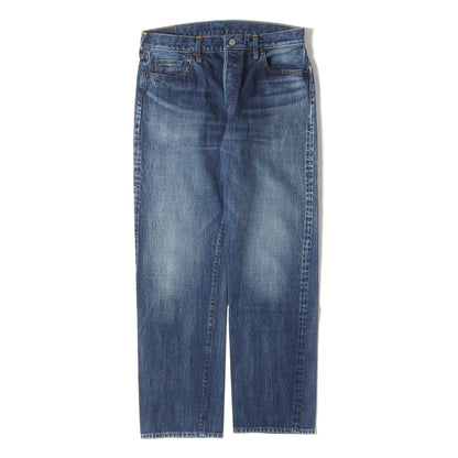 ヴィンテージ ウォッシュ加工 ストレート デニム パンツ (SD 5P Denim Pants 901 66 Vintage Wash) / ボタンフライ