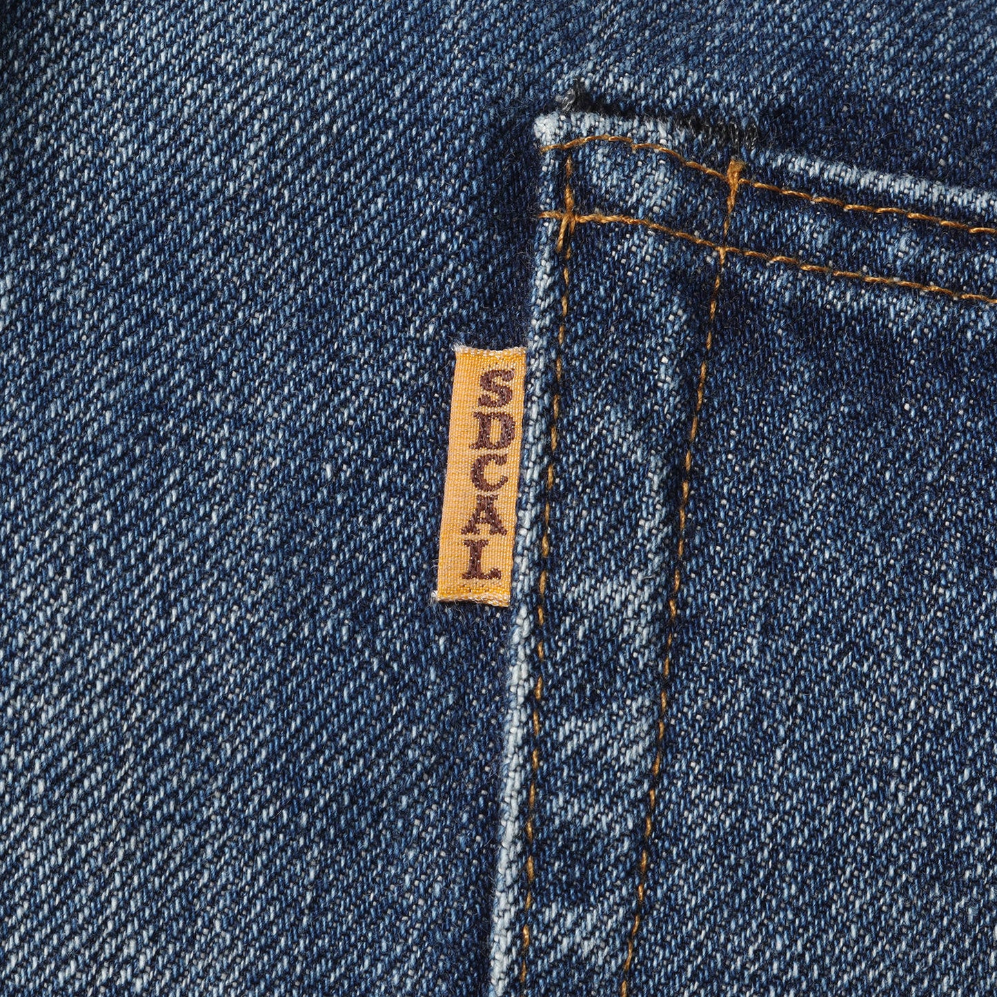 ヴィンテージ ウォッシュ加工 ストレート デニム パンツ (SD 5P Denim Pants 901 66 Vintage Wash) / ボタンフライ