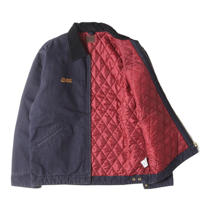 24AW フェード ヴィンテージ加工 ロゴ 刺繍 ダック ジャケット (SD Duck Jacket)