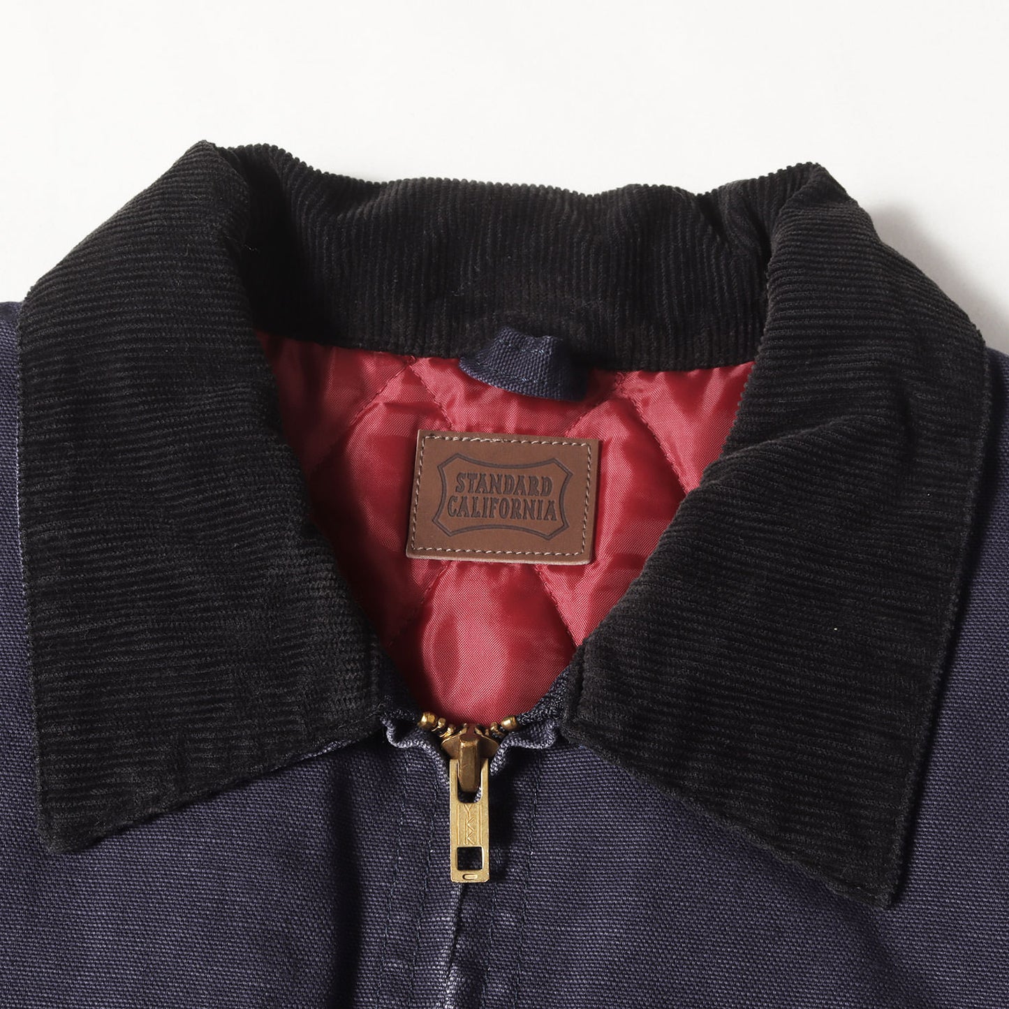 24AW フェード ヴィンテージ加工 ロゴ 刺繍 ダック ジャケット (SD Duck Jacket)