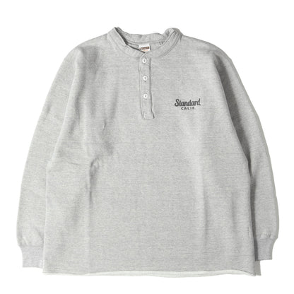25SS グラフィック ロゴ ヘンリーネック スウェット (SD 88/12 Diner Logo Henley Sweat) / 裏起毛