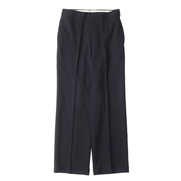 80s unknown vintage ブラック 2タック スラックス 80s unknown vintage ブラック 2タック スラックス