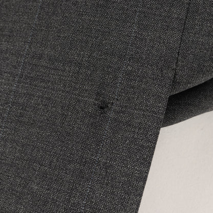 ウインドーペン チェック ウール 2B テーラード ジャケット