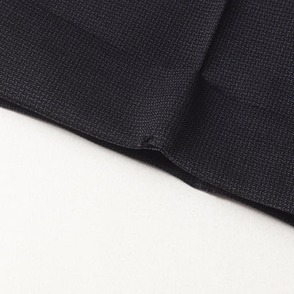 マイクロピンチェック ツータック ウール スラックス パンツ / MADE IN JAPAN