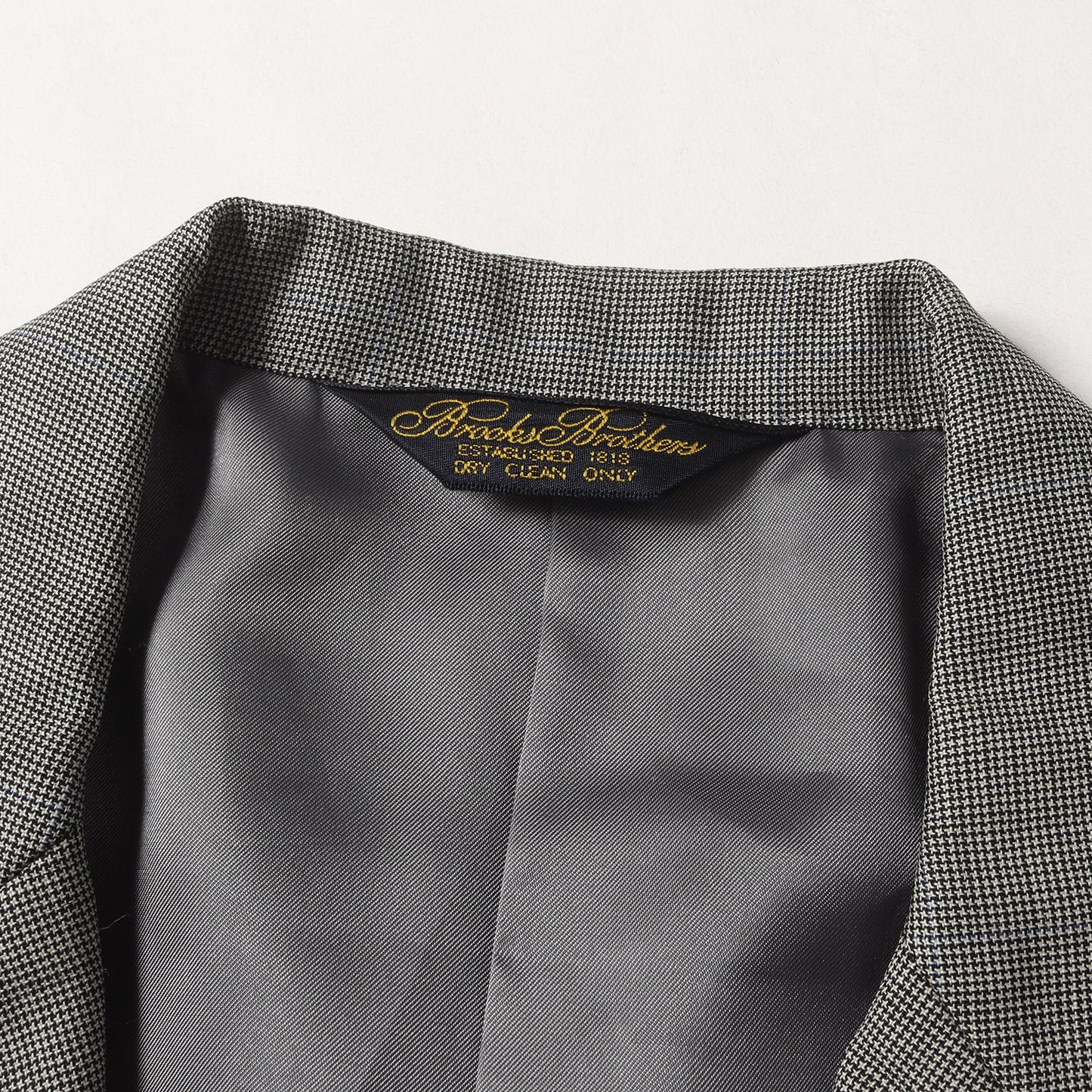 マイクロハウンドトゥース ウール スーツ セットアップ / MADE IN JAPAN