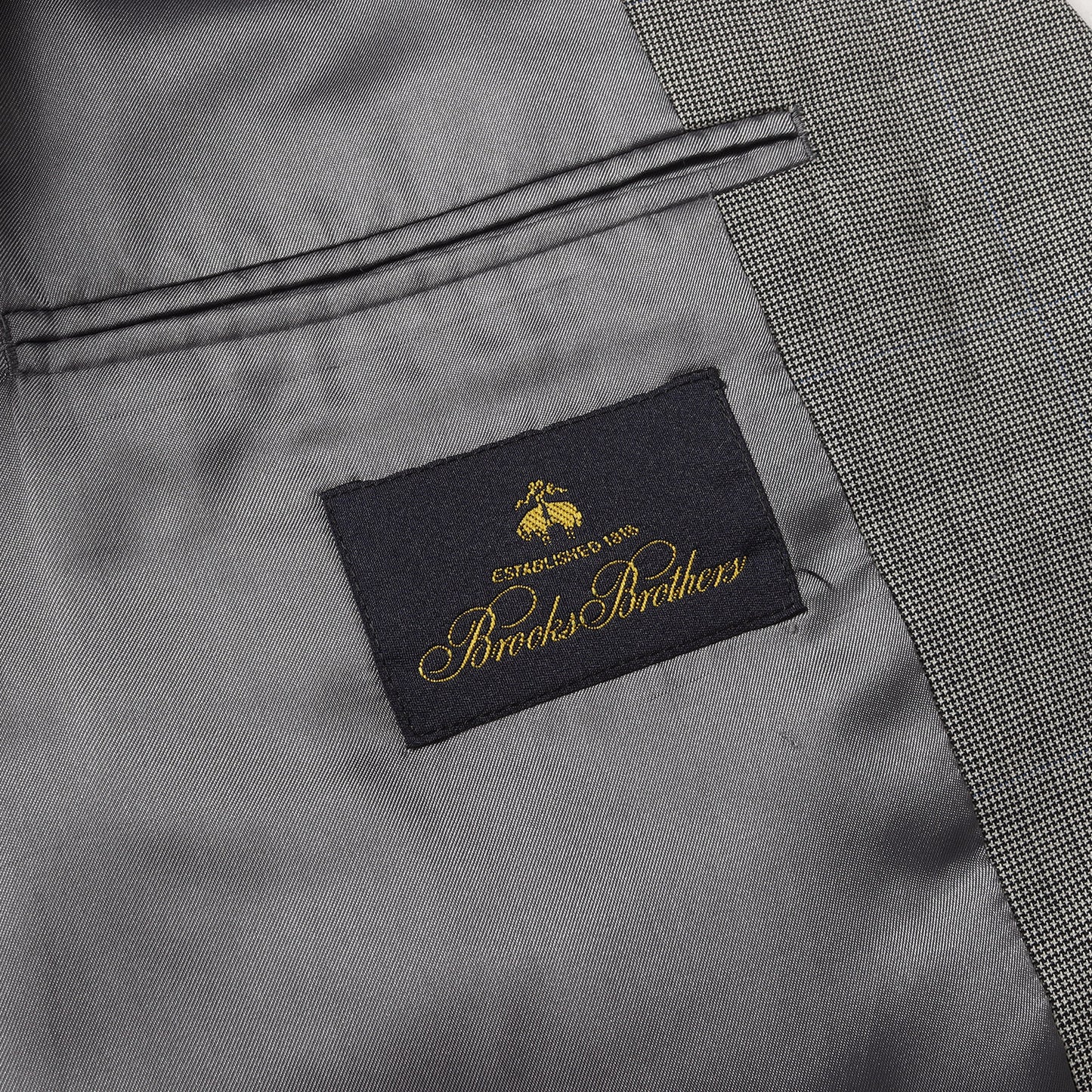 マイクロハウンドトゥース ウール スーツ セットアップ / MADE IN JAPAN