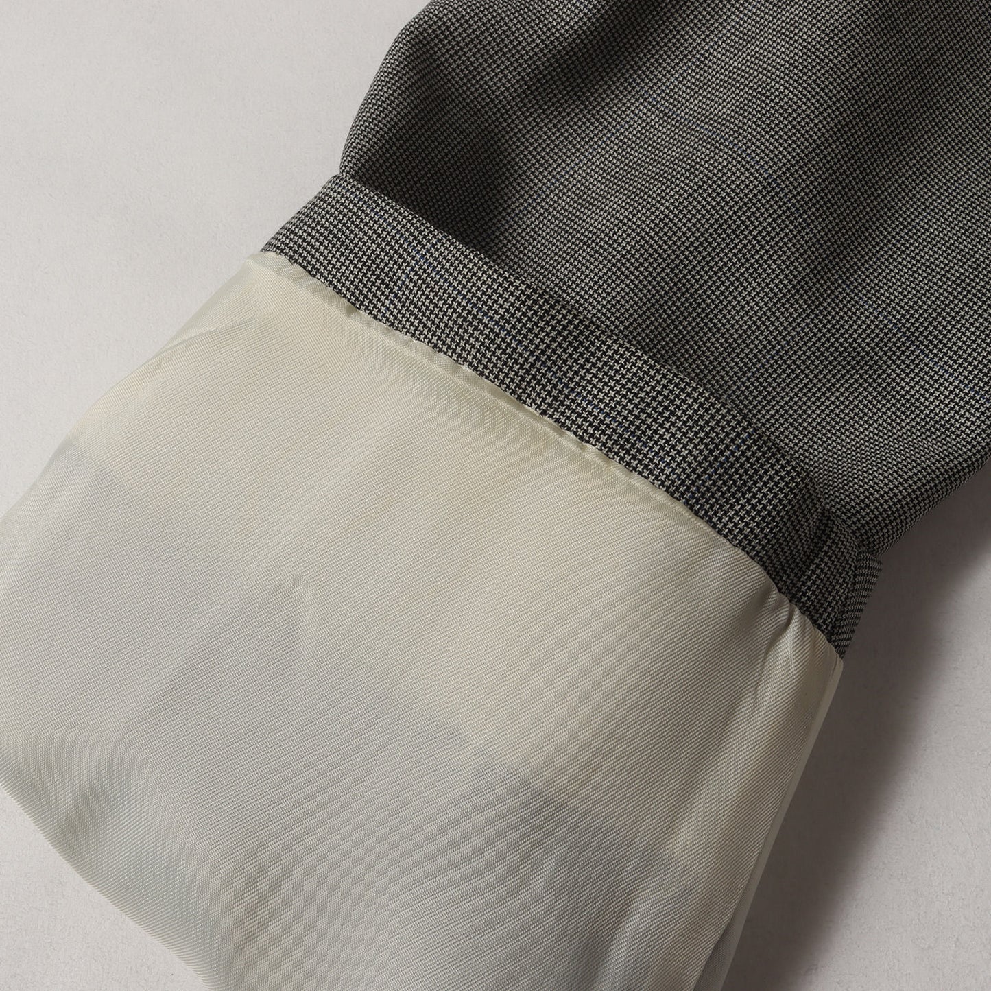 マイクロハウンドトゥース ウール スーツ セットアップ / MADE IN JAPAN