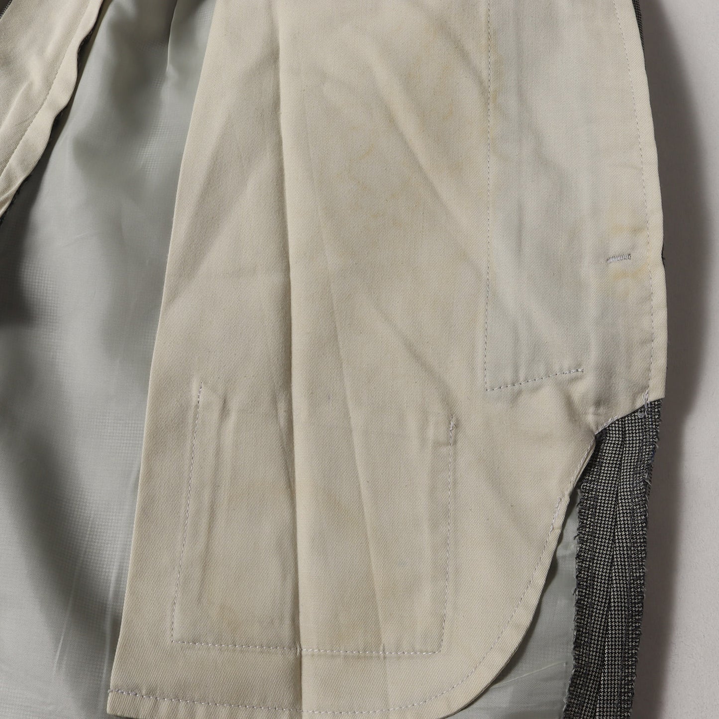 マイクロハウンドトゥース ウール スーツ セットアップ / MADE IN JAPAN