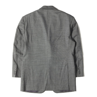 ピンチェック ウール スーツ セットアップ