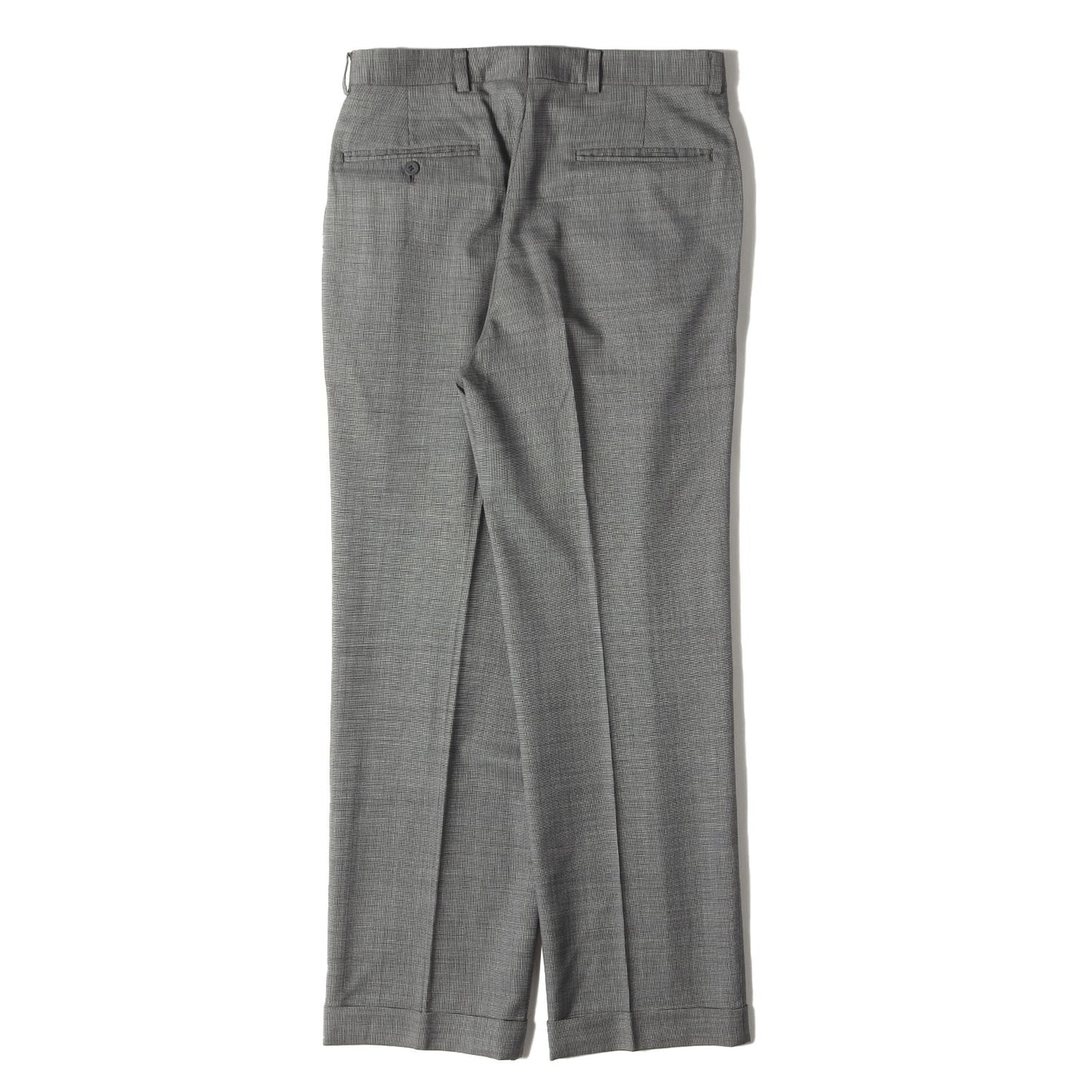 ピンチェック ウール スーツ セットアップ