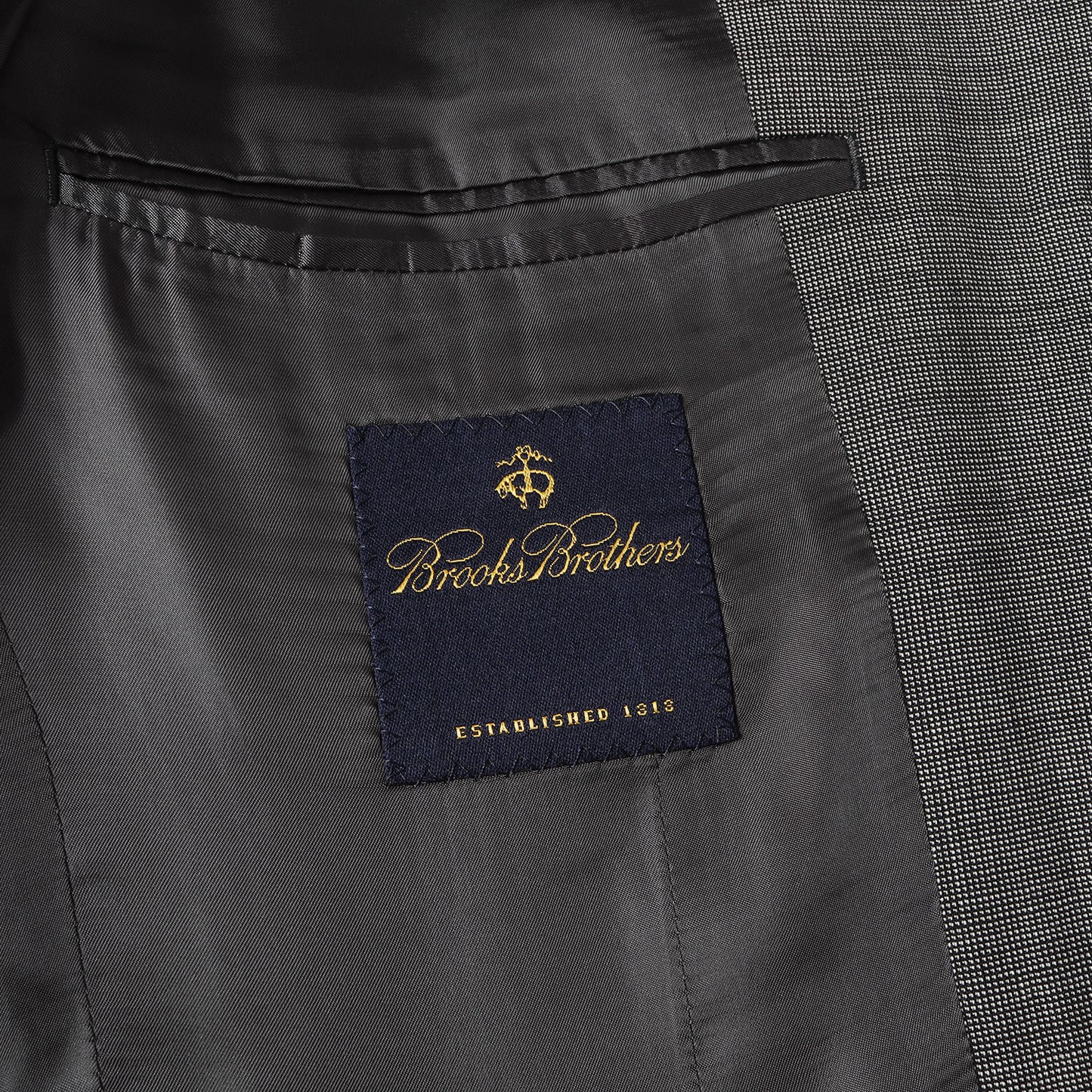 ピンチェック ウール スーツ セットアップ