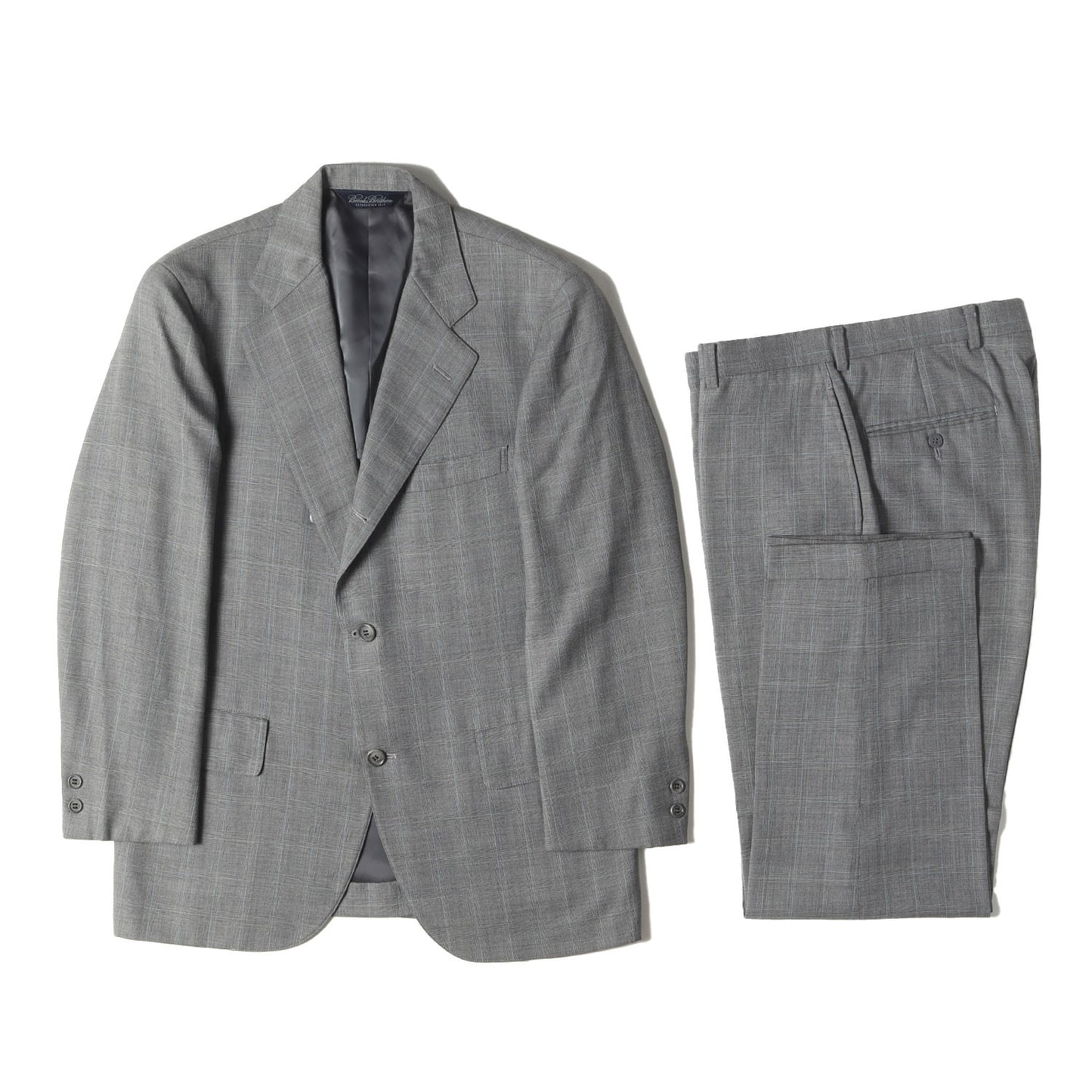 グレンチェック ウール スーツ セットアップ / MADE IN JAPAN