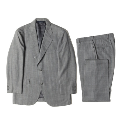 グレンチェック ウール スーツ セットアップ / MADE IN JAPAN