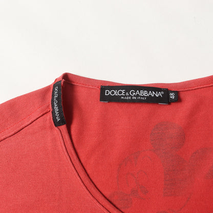 × Disney Mickey Mouse グラフィック Tシャツ (G8U42T G7FY4) / MADE IN ITALY