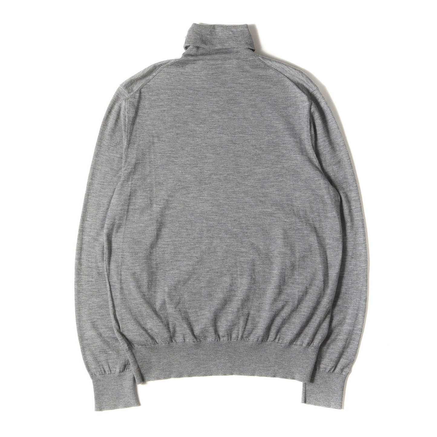 CD刺繍 カシミヤ タートルネック ハイゲージ ニット セーター (113M646AT220)