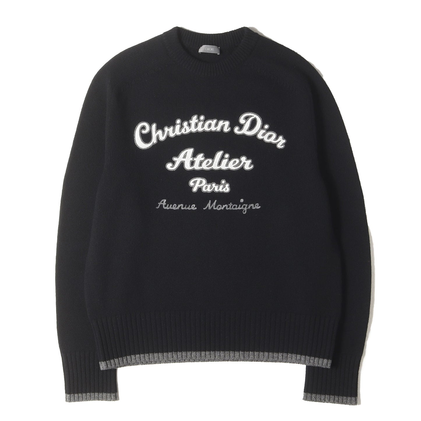 20SS アトリエ ロゴ 刺 ニット セーター (213M640AT298)