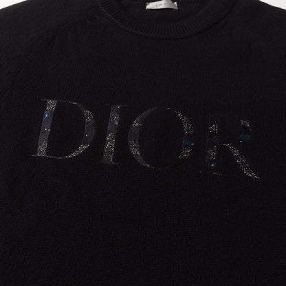 21AW × Peter Doig ロゴ 刺繍 クルーネック ニット セーター (143M657AT296)