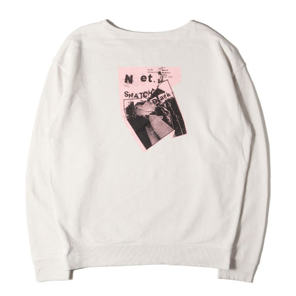 24SS バックプリント ボートネック スウェット (S50GU0222 S25570)