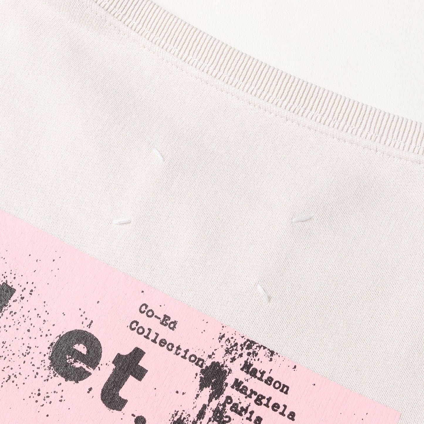 24SS バックプリント ボートネック スウェット (S50GU0222 S25570)