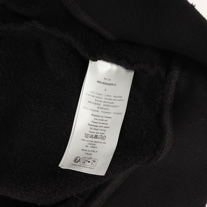 24SS ダメージ加工 Bobby ロゴ 刺繍 スウェット (483J634A0912) / 裏パイル