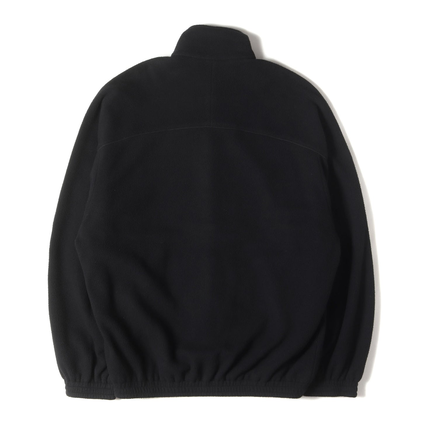 23AW スリーブ ロゴ 刺繍 ハイネック ビッグ サイズ フリース ブルゾン (755106 TJQ32)