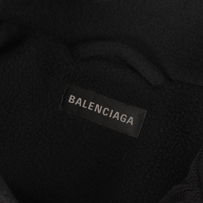 23AW スリーブ ロゴ 刺繍 ハイネック ビッグ サイズ フリース ブルゾン (755106 TJQ32)