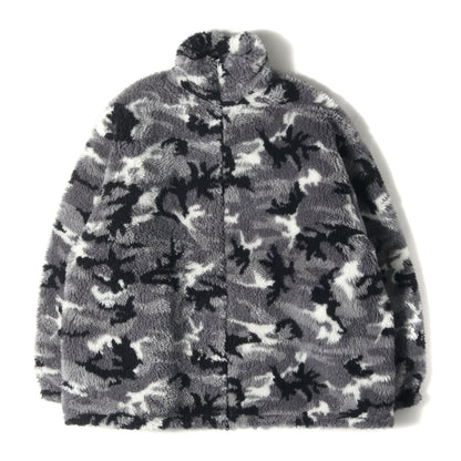 22AW カモ フリース ダブルジップ ブルゾン (681818 TLQ12) / WARDLOBE UNISEX