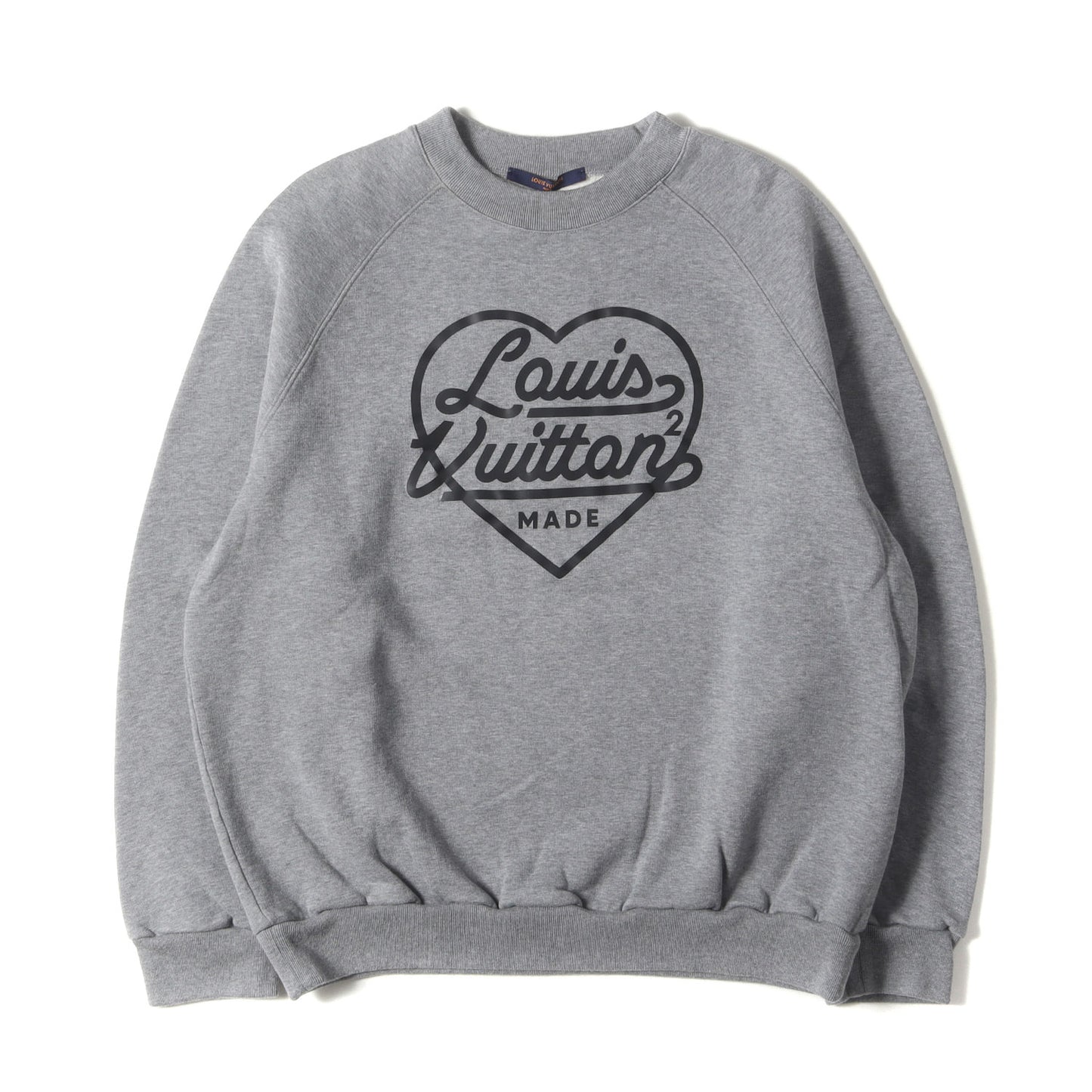 22SS × NIGO プリンテッド ハート ロゴ スウェット (M221M UYR HMY02W) / 裏起毛