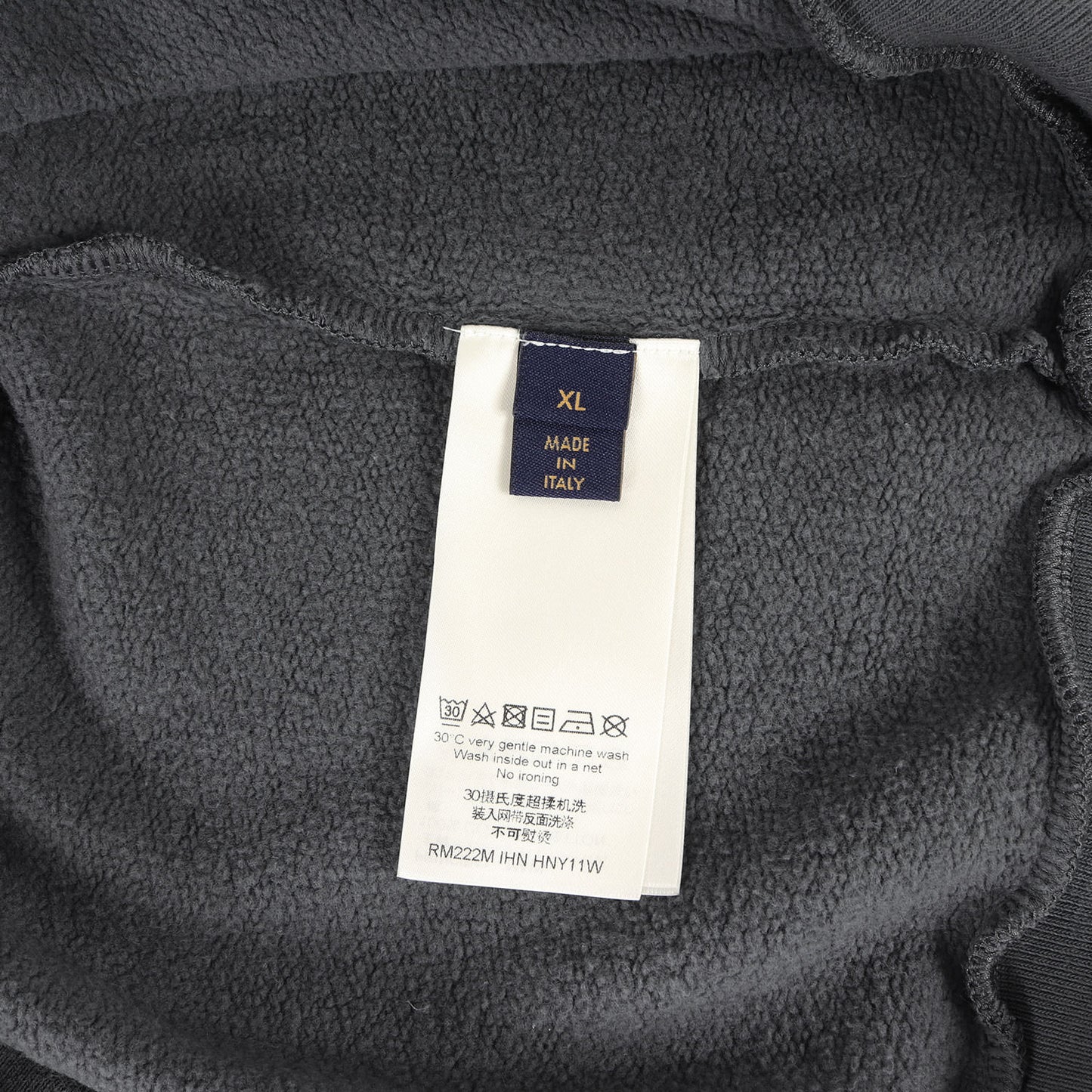 22AW ダミエ スプレッド プリンテッド スウェット (RM222M IHN HNY11W) / 裏起毛